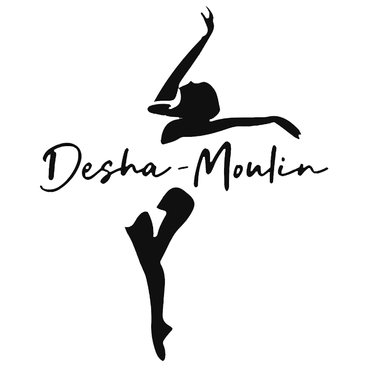 Logo de l'école de danse Desha-Moulin à Bergerac qui propose des cours de danse